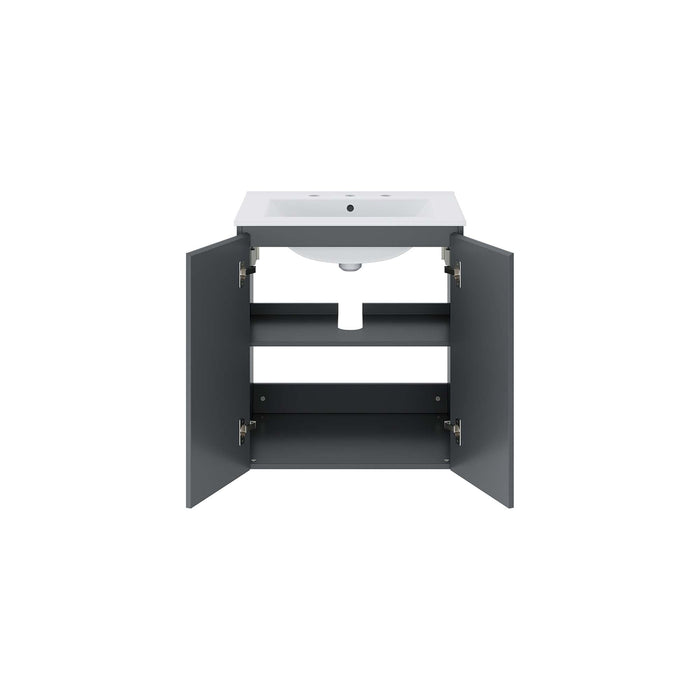 Bryn Wall-Mount Bathroom Vanity Basin Included