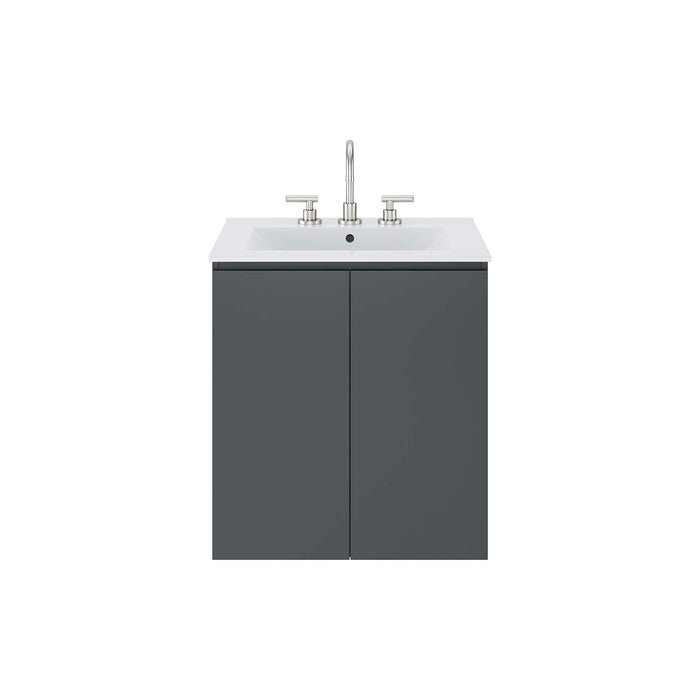 Bryn Wall-Mount Bathroom Vanity Basin Included