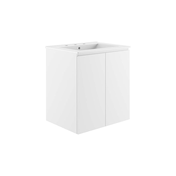 Bryn Wall-Mount Bathroom Vanity Basin Included