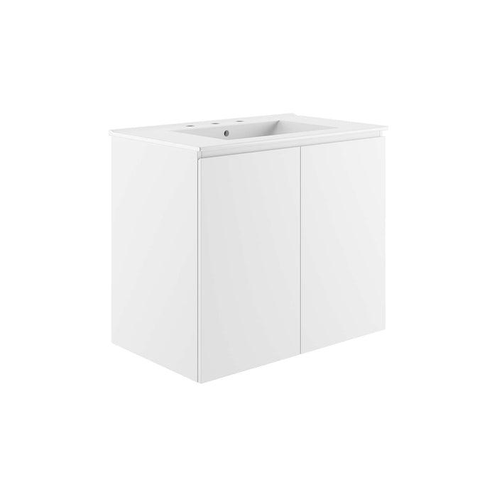 Bryn Wall-Mount Bathroom Vanity Basin Included