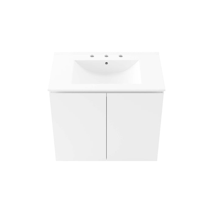 Bryn Wall-Mount Bathroom Vanity Basin Included