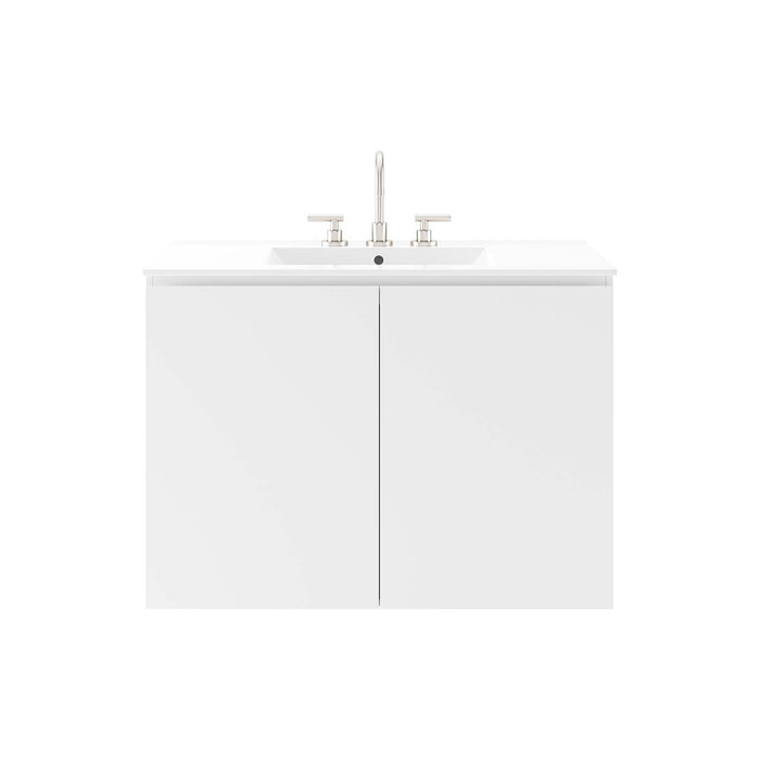 Bryn Wall-Mount Bathroom Vanity Basin Included
