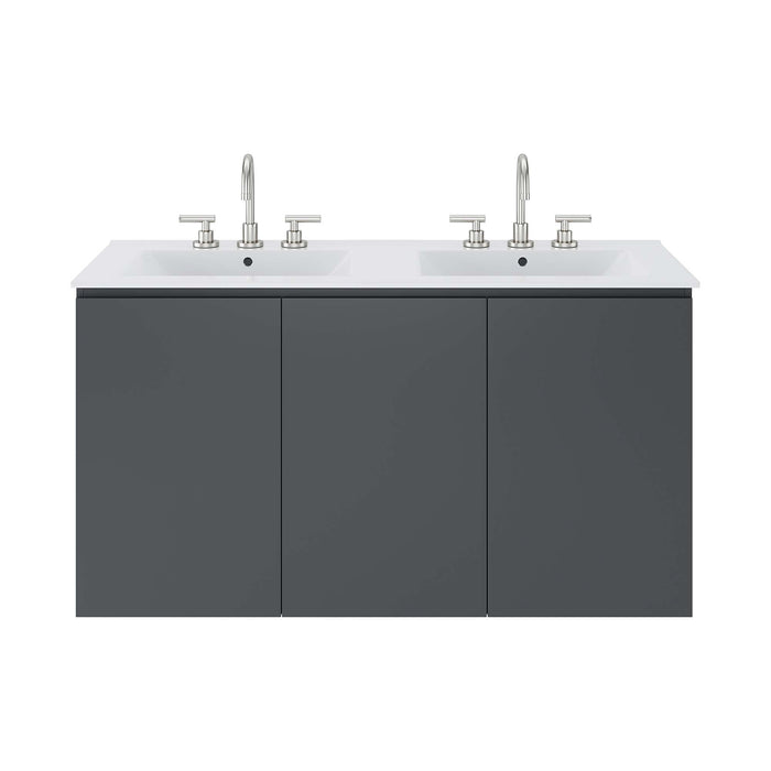 Bryn Wall-Mount Bathroom Vanity Basin Included