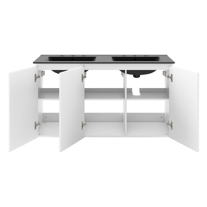 Bryn Wall-Mount Bathroom Vanity Basin Included