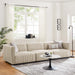 Conjure Channel Tufted Upholstered Fabric Sofa by Modway - product label