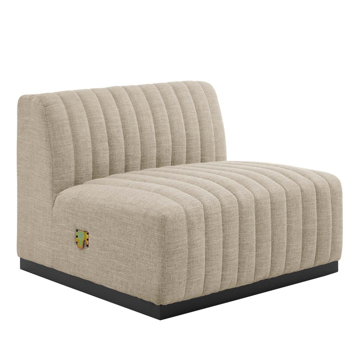 Conjure 4-Piece Channel Tufted Upholstered Fabric Sofa by Modway - view 20