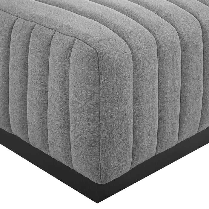 Conjure 6-Piece Channel Tufted Upholstered Fabric Sectional Sofa by Modway - view 17