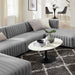 Conjure 6-Piece Channel Tufted Upholstered Fabric Sectional Sofa by Modway - detail close-up