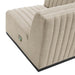 Conjure 5-Piece Channel Tufted Upholstered Fabric Sectional by Modway - view 18