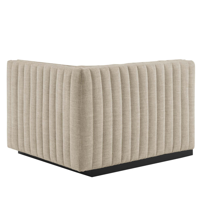 Conjure 5-Piece Channel Tufted Upholstered Fabric Sectional by Modway - accessory view