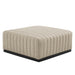 Conjure 5-Piece Channel Tufted Upholstered Fabric Sectional by Modway - feature highlight