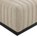 Conjure 5-Piece Channel Tufted Upholstered Fabric Sectional by Modway - view 20