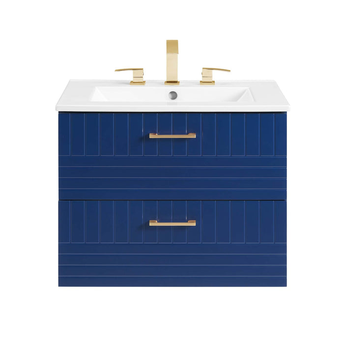 Daybreak Wall-Mount Bathroom Vanity Basin Included