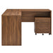 Modway Render Wood Desk and File Cabinet Set Office Furniture - View 10
