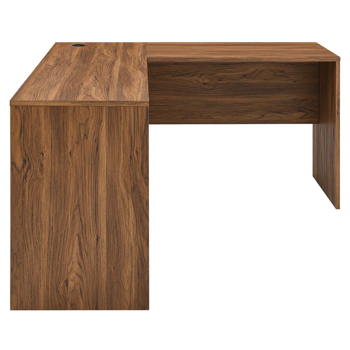 Modway Render Wood Desk and File Cabinet Set Office Furniture - View 11