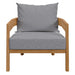 Brisbane 3-Piece Teak Wood Outdoor Patio Set by Modway - view 23