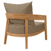 Brisbane 3-Piece Teak Wood Outdoor Patio Set outdoor patio furniture set