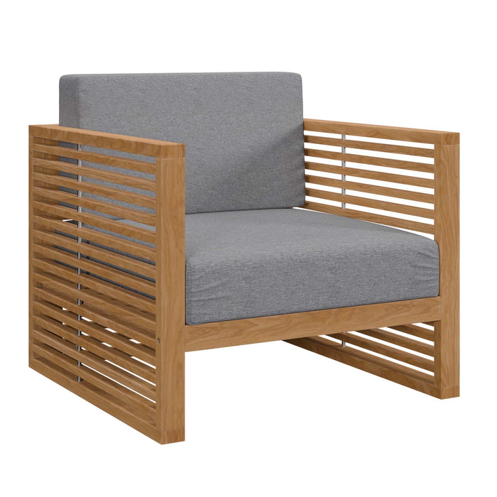 Carlsbad 3-Piece Teak Wood Outdoor Patio Outdoor Patio Set - view 5