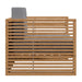 Carlsbad 3-Piece Teak Wood Outdoor Patio Outdoor Patio Set - view 7