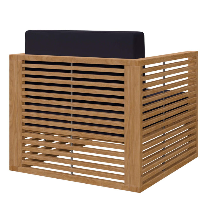 Carlsbad 3-Piece Teak Wood Outdoor Patio Outdoor Patio Set - view 20