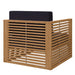 Carlsbad 3-Piece Teak Wood Outdoor Patio Outdoor Patio Set - view 20