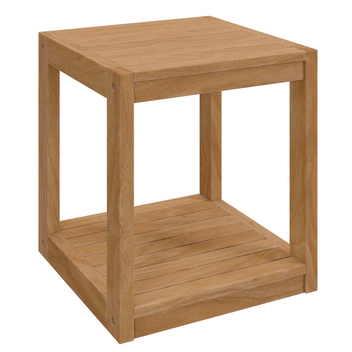 Carlsbad 3-Piece Teak Wood Outdoor Patio Outdoor Patio Set - view 18
