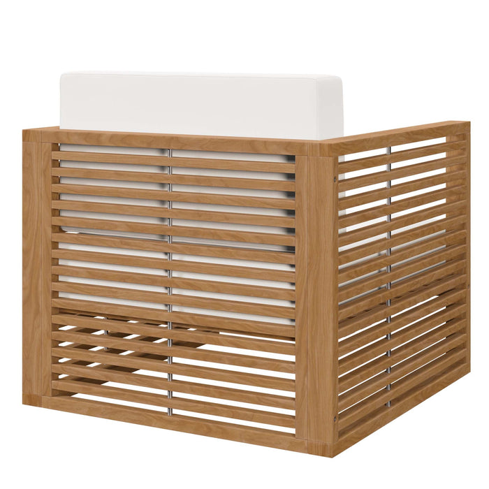 Carlsbad 3-Piece Teak Wood Outdoor Patio Outdoor Patio Set - view 32