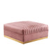 Sanguine 6-Piece Channel Tufted Performance Velvet Modular Sectional Sofa by Modway - alternate view