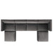 Sanguine 6-Piece Channel Tufted Performance Velvet Modular Sectional Sofa by Modway - view 27