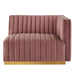 Conjure Channel Tufted Performance Velvet Loveseat - view 19