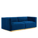 Conjure Channel Tufted Performance Velvet Loveseat - view 24