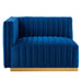 Conjure Channel Tufted Performance Velvet Loveseat - view 31