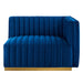 Conjure Channel Tufted Performance Velvet Loveseat - view 32