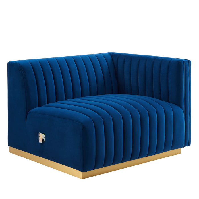 Conjure Channel Tufted Performance Velvet Loveseat - view 28