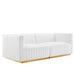 Conjure Channel Tufted Performance Velvet Loveseat - view 35