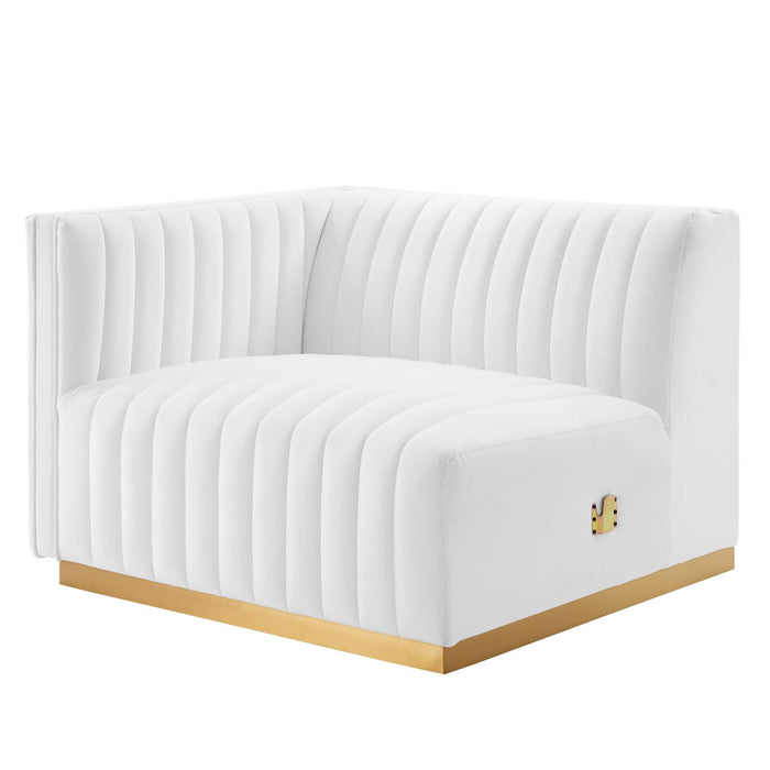 Conjure Channel Tufted Performance Velvet Loveseat - view 38