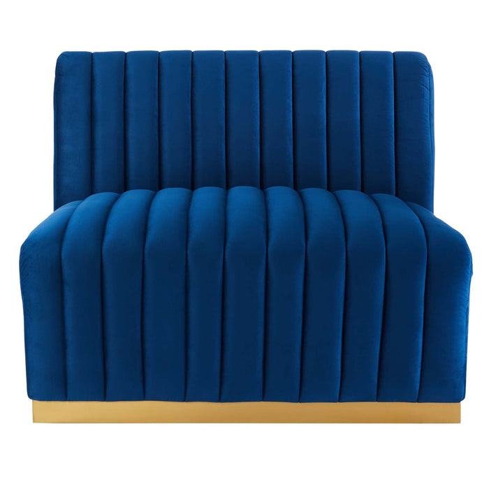 Conjure Channel Tufted Performance Velvet Sofa - Luxurious, Stain-Resistant Elegance for Any Space