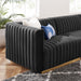Conjure 5-Piece Channel Tufted Performance Velvet Sectional by Modway - detail close-up