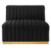 Conjure 5-Piece Channel Tufted Performance Velvet Sectional by Modway - accessory view