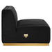 Conjure 6-Piece Channel Tufted Performance Velvet U-Shaped Sectional by Modway - control panel detail