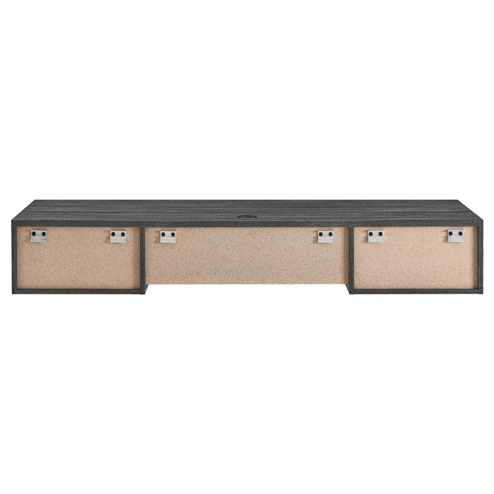 Modway Render Wall Mount Wood Office Desk - Features