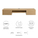 Modway Render Wall Mount Wood Office Desk - View 12