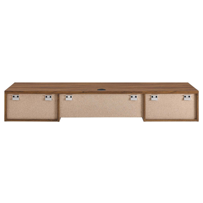 Modway Render Wall Mount Wood Office Desk - View 25
