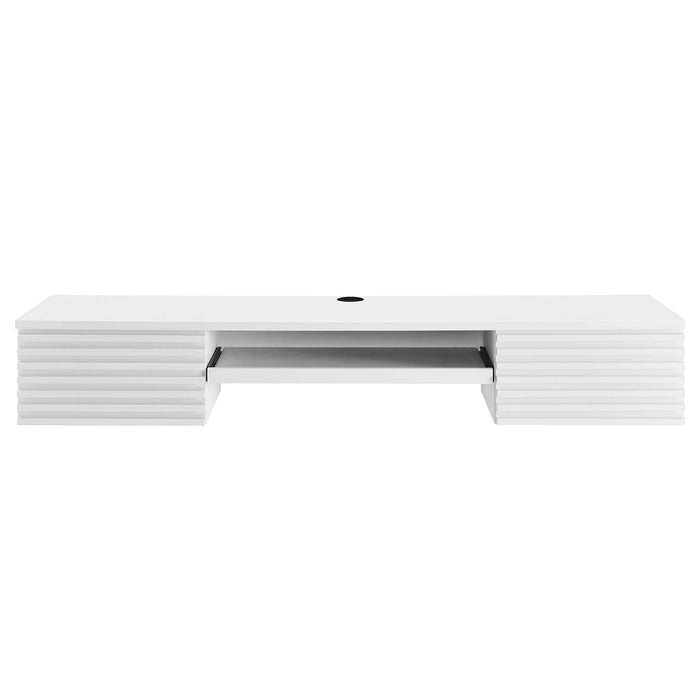 Modway Render Wall Mount Wood Office Desk - View 33