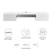 Modway Render Wall Mount Wood Office Desk - View 30
