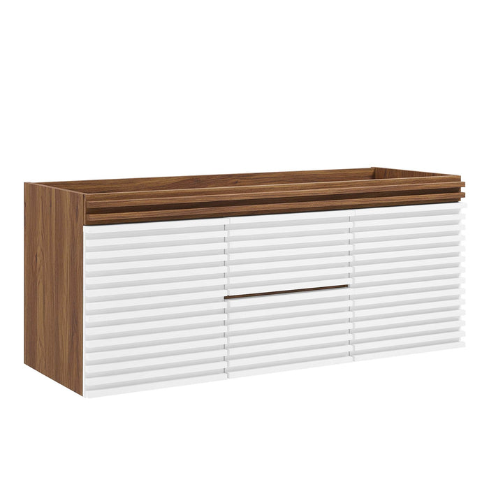 Render 48" Wall-Mount Bathroom Cabinet Basin Not Included