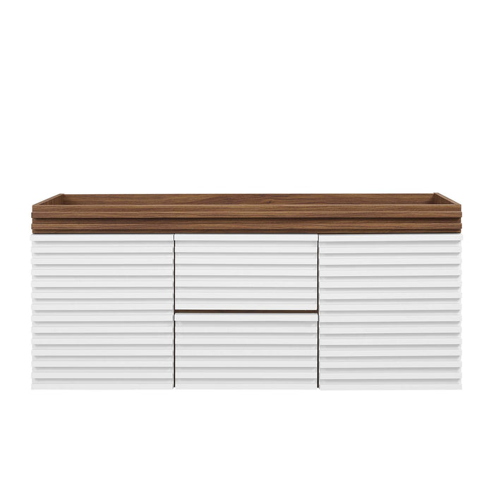 Render 48" Wall-Mount Bathroom Cabinet Basin Not Included