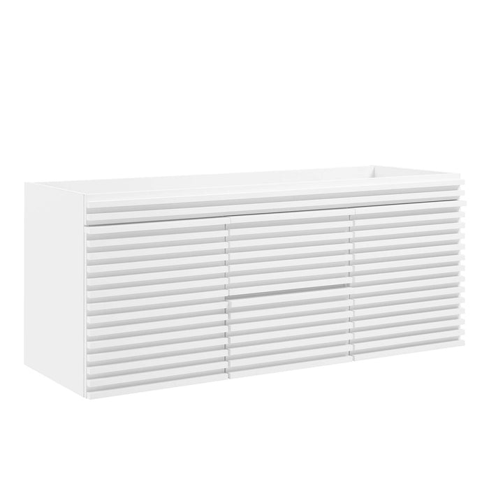 Render 48" Wall-Mount Bathroom Cabinet Basin Not Included