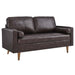 Valour Leather Loveseat - view 10