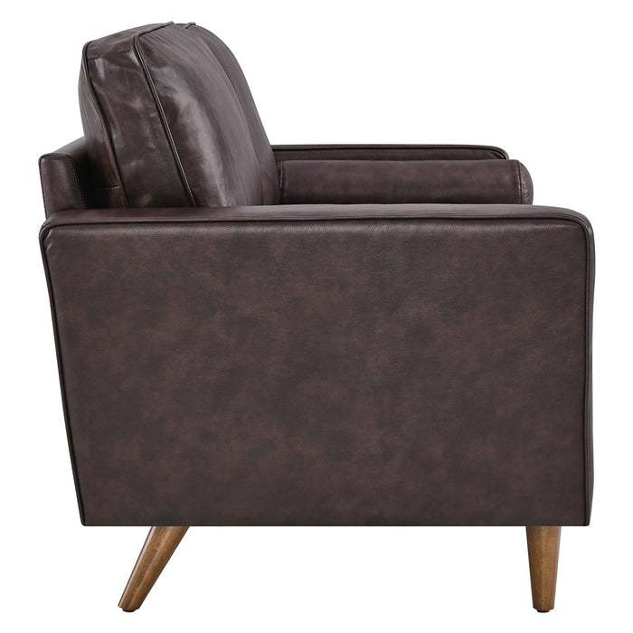 Valour Leather Loveseat - view 13
